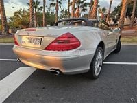 Usado Mercedes SL500 306 CV (225 kW) 2004 Gris / plata Descapotable