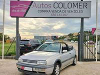Usado VW Golf Cabriolet Highline 101 CV (74 kW) 1998 Gris Descapotable