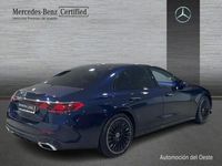 Usado Mercedes E220 AMG line 197 CV (144 kW) 2024 Azul Berlina