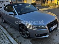 Usado Audi A5 Cabriolet 170 CV (125 kW) 2010 Gris / plata Descapotable