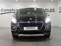 Usado Peugeot 3008 Style 121 CV (88 kW) 2014 Negro Monovolumen