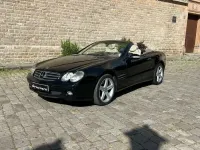 Usado Mercedes SL500 306 CV (225 kW) 2002 Negro Descapotable