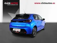 Usado Peugeot 208 Allure 101 CV (74 kW) 2023 Azul Utilitario
