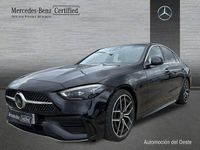 Usado Mercedes C300 AMG line 265 CV (194 kW) 2023 Negro obsidiana
