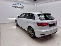 Usado Audi A3 S-Line 116 CV (85 kW) 2019 Blanco Berlina