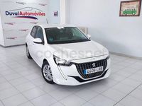 Usado Peugeot 208 Active 100 CV (73 kW) 2021 Blanco Utilitario
