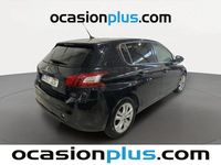 Usado Peugeot 308 Style 130 CV (95 kW) 2017 Negro