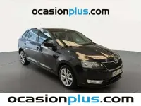 Usado Skoda Rapid Ambition 105 CV (77 kW) 2014 Negro Utilitario