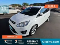 Usado Ford Grand C-Max Trend 125 CV (91 kW) 2014 Blanco Monovolumen