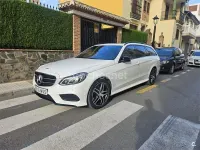 Usado Mercedes E250 204 CV (150 kW) 2017 Blanco Familiar