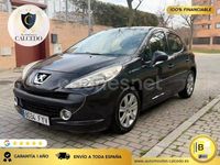 Usado Peugeot 207 90 CV (66 kW) 2007 Negro Berlina