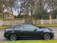 Usado Audi A5 S-Line 150 CV (110 kW) 2018 Gris Coupe