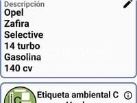 Usado Opel Zafira Selective 140 CV (102 kW) 2017 Azul Monovolumen