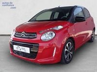 Usado Citroën C1 Feel 82 CV (60 kW) 2018 Rojo Utilitario