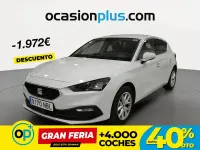 Usado Seat Leon Style 116 CV (85 kW) 2025 Blanco Berlina
