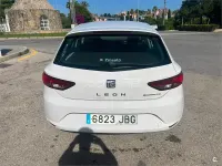 Usado Seat Leon Ecomotive 105 CV (77 kW) 2014 Blanco Berlina