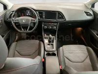 Usado Seat Leon FR 130 CV (95 kW) 2019 Azul Berlina