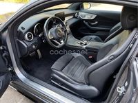 Usado Mercedes C220 AMG line 170 CV (125 kW) 2017 Gris / plata Coupe
