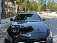 Usado Mercedes CLA200 AMG line 156 CV (114 kW) 2014 Negro Coupe