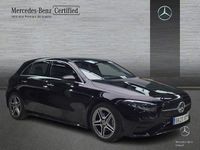 Usado Mercedes A180 AMG line 136 CV (100 kW) 2025 Negro noche