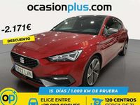 Usado Seat Leon FR 150 CV (110 kW) 2021 Rojo Utilitario