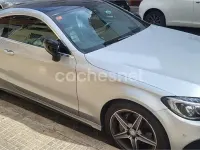 Usado Mercedes C220 AMG line 170 CV (125 kW) 2016 Gris / plata Coupe