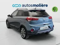 Begagnad Hyundai i20 Style 120 HK (88 kW) 2016 Blå Sedan