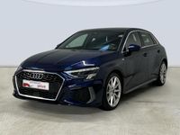 Usado Audi A3 S-Line 150 CV (110 kW) 2021 Azul Berlina