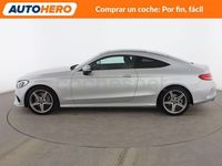 Usado Mercedes C300 AMG line 245 CV (180 kW) 2017 Gris Coupe