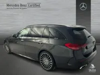 Usado Mercedes C220 AMG line 200 CV (147 kW) 2021 Gris Familiar