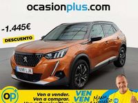 Usado Peugeot 2008 GT-line 131 CV (96 kW) 2020 Naranja SUV