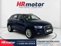 Käytetty Audi Q3 S-Line 140 HP (102 kW) 2014 Sininen Katumaasturi