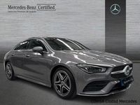 Usado Mercedes CLA200 AMG line 163 CV (119 kW) 2020 Negro Berlina