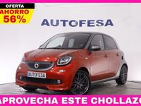 Usado Smart ForFour Passion 90 CV (66 kW) 2016 Granate Utilitario