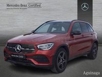 Usado Mercedes GLC220 194 CV (142 kW) 2022 Granate SUV