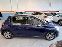 Usado Peugeot 208 Allure 92 CV (67 kW) 2013 Azul Utilitario