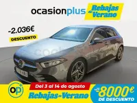 Usado Mercedes A200 163 CV (119 kW) 2019 Gris Berlina