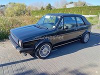 Usado VW Golf Cabriolet 112 CV (82 kW) 1985 Negro Descapotable