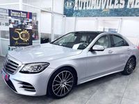 Usado Mercedes S400 340 CV (250 kW) 2019 Plateado Berlina