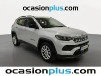 Usado Jeep Compass Longitude 130 CV (95 kW) 2021 Gris SUV