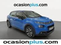 Usado Citroën C3 Feel 82 CV (60 kW) 2018 Azul Utilitario