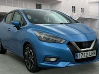 Usado Nissan Micra Acenta 92 CV (67 kW) 2021 Azul Berlina