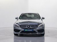 Usado Mercedes C220 170 CV (125 kW) 2017 Gris Berlina