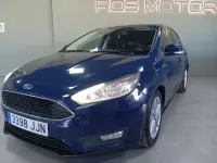 Brugt Ford Focus Titanium 125 HK (91 kW) 2015 Blå Hatchback