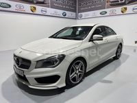 Usado Mercedes CLA200 136 CV (100 kW) 2015 Blanco Berlina