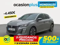 Usado Peugeot 208 Allure 100 CV (73 kW) 2025 Gris Utilitario