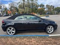 Usado VW Golf Cabriolet 105 CV (77 kW) 2012 Negro Descapotable