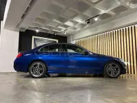 Usado Mercedes C200 160 CV (117 kW) 2019 Azul Berlina
