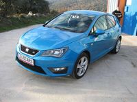 Usado Seat Ibiza FR 105 CV (77 kW) 2015 Azul Utilitario