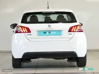 Usado Peugeot 308 Access 100 CV (73 kW) 2017 Blanco Berlina